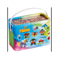 Hama 30000 Midi Bügelperlen im Eimer - Mix 58