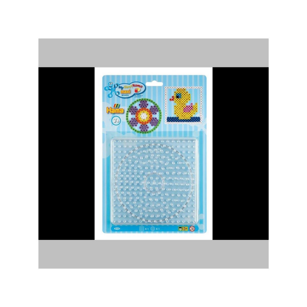 Hama Maxi Stiftplatten Set - Quadrat&Kreis