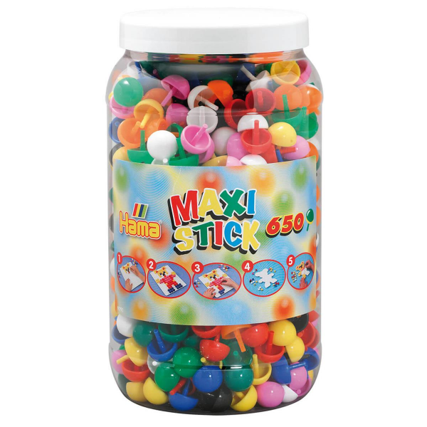 Hama Maxi Sticks - Maxi Sticks/pegs in tub