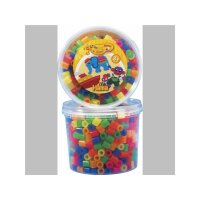 Hama 600 Maxi Bügelperlen Dose 51 Neon Mischung