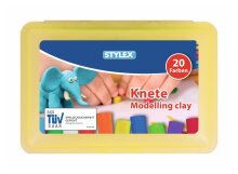 10 X Stylex 20 Stangen Knete - Kunststoffbox