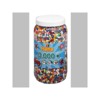 Hama 13000 Midi Bügelperlen Dose 211-00 Vollton...