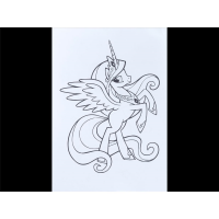 Stylex Malbuch DIN A4 inkl. Sticker