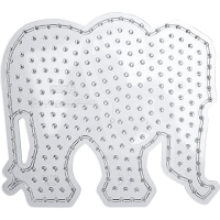 2x Hama Maxi Stiftplatten Set (Elefant und Teddy)