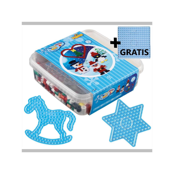 Hama Maxi Set Weihnachten mit gratis Steckplatte