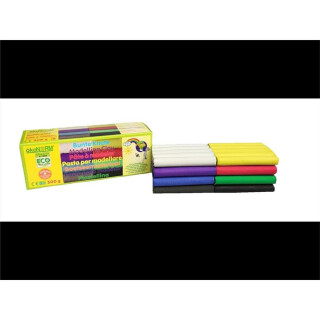 ökoNORM Bunte Knete 500g 8 Farben, plastikfrei