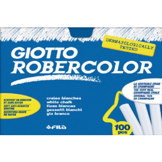 Lyra Giotto Wandtafelkreiden Set - Weiß - 100 Stück