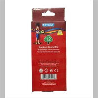Stylex Dreikant Buntstfite 12 Stück FSC ergonomisch...