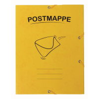 2x Stylex Postmappe DIN A4 Gelb
