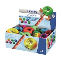 LYRA 12 Super FERBY Farbstifte Waldorf Selection Natur Buntstifte UND Spitzer