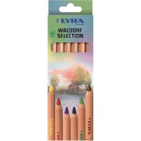 10x Lyra Super Ferby Natur Waldorf 6 Stk.