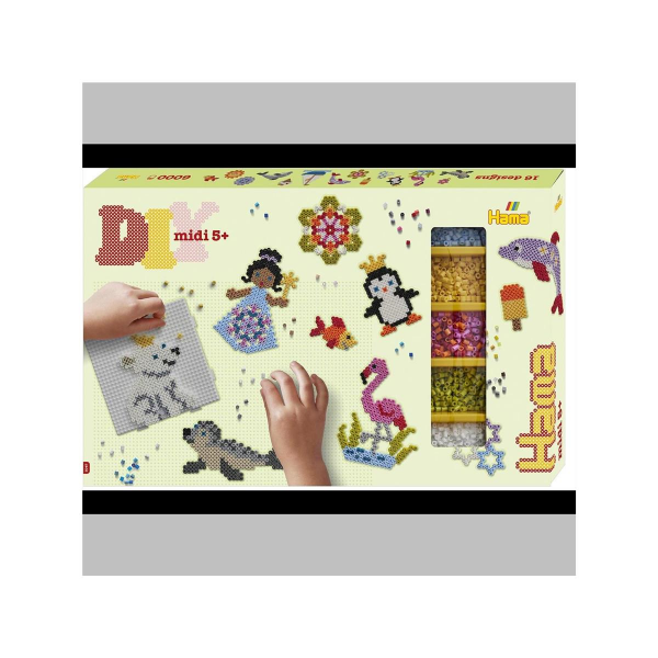 Hama 2.000 Midi Bügelperlenset - Schmetterlinge