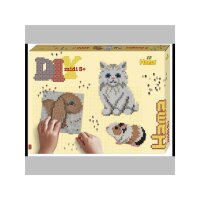 Hama 4.000 Midi Bügelperlenset - süße Tiere