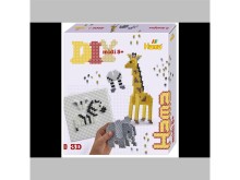 Hama 2.500 Midi Bügelperlenset - 3D Safari