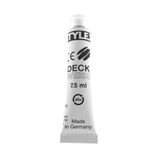 12x Stylex Deckweiss 7,5ml Tube