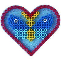 Hama Maxi Stiftplatten Set - Herz & Quadrat