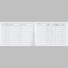 50 x Stylex Fahrtenbuch 40 Blatt DIN A6