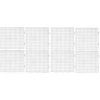 8 X Hama Midi Stiftplatte 234 - Quadrat (groß)