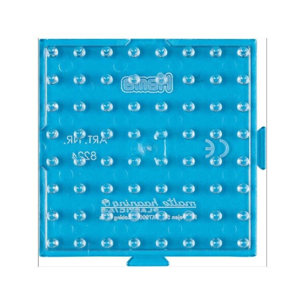4 X Hama Stiftplatte für Maxi Bügelperlen - Kleines Quadrat-10 mm