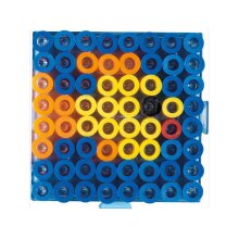 4 X Hama Stiftplatte für Maxi Bügelperlen - Kleines Quadrat-10 mm