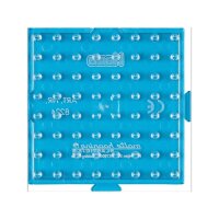 4 X Hama Stiftplatte für Maxi Bügelperlen - Kleines Quadrat-10 mm