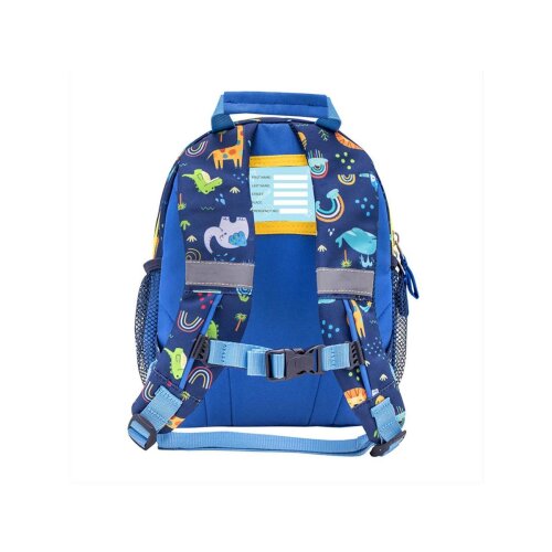 Belmil Mini Kiddy Kindergartenrucksack "Little Jungle" für 1-3 Jährige Kinder mit Brustgurt