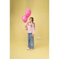 Belmil Compact ergonomisches Schulranzen-Set 4-teilig "Ballerina Black Pink" mit Brustgurt, Magnetverschluss