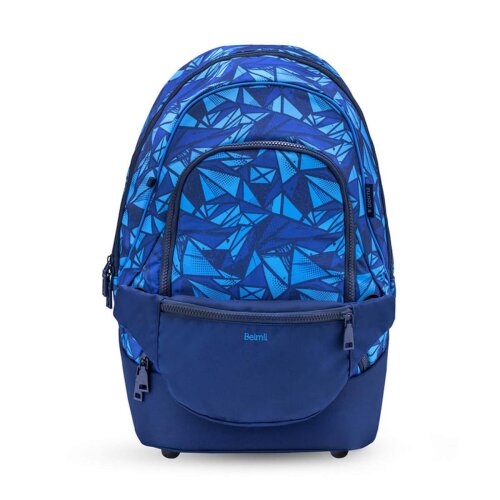 Belmil 2-IN-1 Schultasche & Gürteltasche 2-teilig "Glacier Blue"