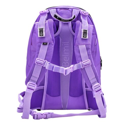 Belmil 2-IN-1 Schultasche & Gürteltasche 2-teilig "Tulip Purple"