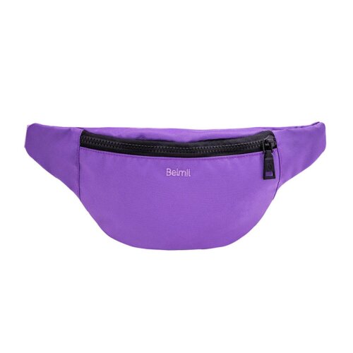 Belmil 2-IN-1 Schultasche & Gürteltasche 2-teilig "Tulip Purple"