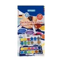 Stylex 3 X 24er Tuschkasten / Deckfarbkasten