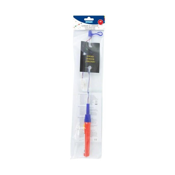 Stylex Lampionstab, Blinkend, 40 cm, mit LED-Licht