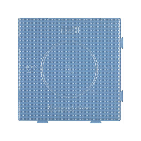 HAMA - 4 X Midi 234 TR Multistiftplatte II Transparent + 100 Bügelperlen