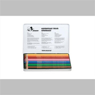 JOLLY Superstick DELTA sort., 12er-Metalletui