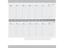 Stylex Schreibtischquerkalender 2025 - 32 Blatt -...