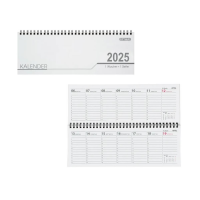 Stylex Schreibtischquerkalender 2026 - 32 Blatt -...