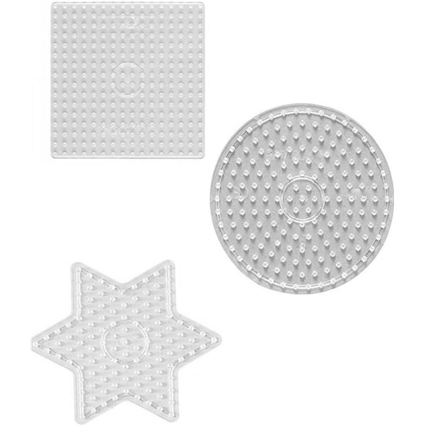 Hama Maxi Stiftplatten Set - Quadrat & Stern & Kreis