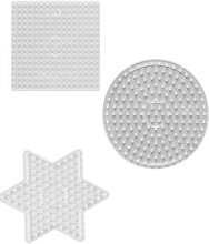 Hama Maxi Stiftplatten Set - Quadrat & Stern & Kreis