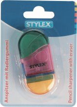 Stylex Anspitzer mit Radiergummi 2 in 1