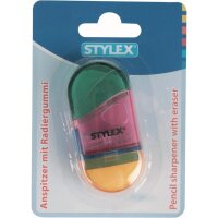 Stylex Anspitzer mit Radiergummi 2 in 1