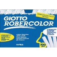 2 X Lyra Giotto Wandtafelkreiden Set - Weiß - 200...