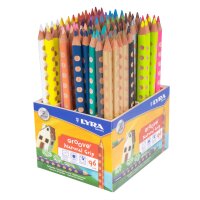LYRA GROOVE Holzbox, 96 Farbstifte, farbig sortiert