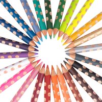 LYRA GROOVE Holzbox, 96 Farbstifte, farbig sortiert