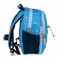 Belmil Mini Kiddy Kindergartenrucksack "Little Star Dolphine" für 1-3 Jährige Kinder mit Brustgurt