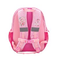Belmil Kiddy Plus Kindergartenrucksack "Ballerina" für 3-6 Jährige Kinder mit Brustgurt