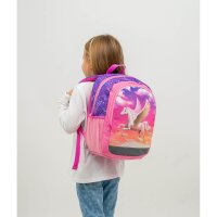 Belmil Kiddy Plus Kindergartenrucksack "Pegasus" für 3-6 Jährige Kinder mit Brustgurt