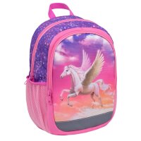 Belmil Kiddy Plus Kindergartenrucksack "Pegasus" für 3-6 Jährige Kinder mit Brustgurt