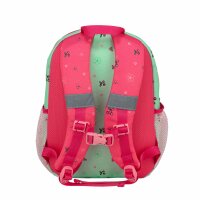 Belmil Kiddy Plus Kindergartenrucksack "Sweet Bunny Cherry" für 3-6 Jährige Kinder mit Brustgurt
