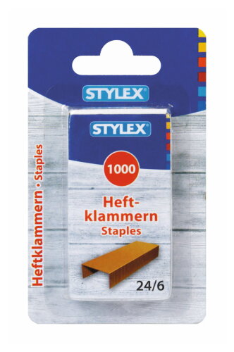 5x Stylex 1000 Heftklammern