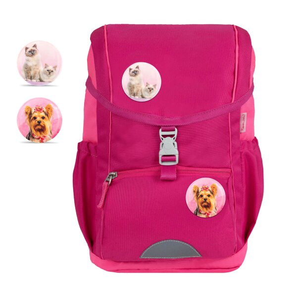 Belmil Kiddy Sporty Kindergartenrucksack "Woofy" für 3-6 Jährige Kinder mit Brustgurt